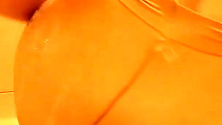 Shower Time with Pantyhose on