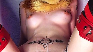 Amateur brunette ariana marie solo toying