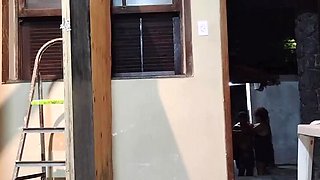 Wife Cheats On Husband With Neighbor's Big Cock - Creampie & Blowjob - Grazy Sapeca Neto Amateur Homemade