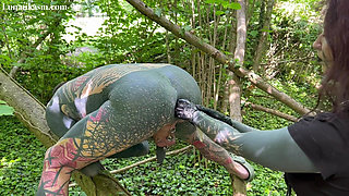 Forest Pegging & Fisting _mistress Lunatika