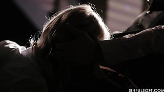 Nice-looking Miss's panties movie