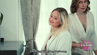 Will Step Dad Fuck and Cum Inside Step Daughter Jessie Ames in Share Bed While Step Mom?