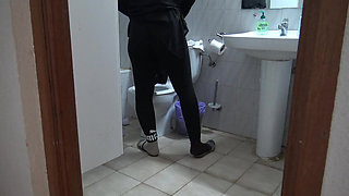 Muslim Woman Caught I Take Out My Big Black Cock for My Turkish Colleague.