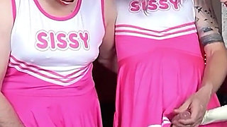 Two Pathetic Sissies Have to Suck and Fuck Each Other