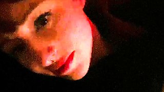 Blonde emo amateur solo masturbation