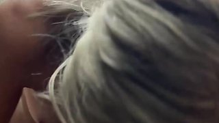 Cheating College Teen Gives Sloppy Blowjob!
