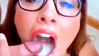 Finnish Cumslut JenKowski Bukkake