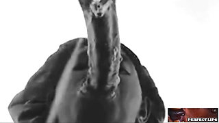 Lips-goes Black an White with a Ass Sloppy Mouth!!!