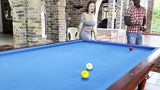 MILF vixen gives a black bull free access to her pussy