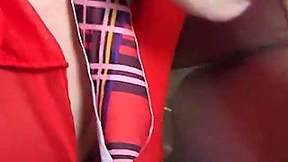 School Girl Out Fit Blowjob with Swallow (she Went for the Heather Harmon Finish)