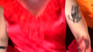 Innocent BBW girl enjoy toys and masturbate on webcam