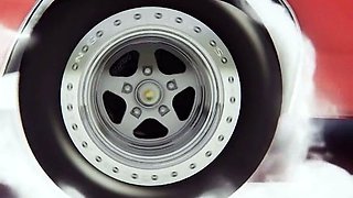 Crossdresser Strokes His Big Cock
