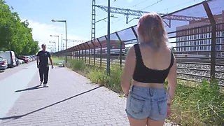 First time fucking with a black man. Krystal is fucked by a boy