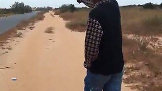PLUMPER COUGAR’s Wild Woods Escapade with a Young BIG BLACK COCK
