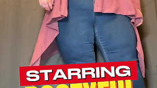 Take It Down Your Throat and Thank Me! You Have No Choice as I Dominate You with My Big Stinky BBW Feet