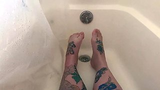 Amateur blondie solo anal masturbation