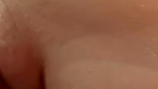 Anal on the Pink Bed - Oiled Blonde in Black Heels Takes It Balls Deep