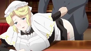Victorian Maid Maria no Houshi: Blowjob, Doggy  Missonary Porn