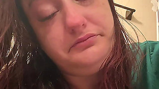 Constipation Toilet Struggle Close up of My Face with Desperation and Weeping by Bella Blast