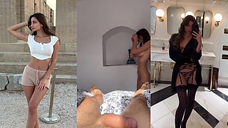 Filmed Flirtatious European Escort Enjoys Vacation Hardcore