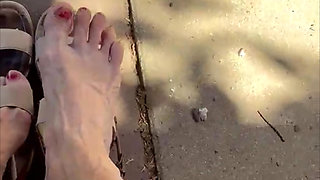 My Old Feet Have a Short Break