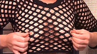 Blindfolded Blonde MILF Takes Rod and Fingers Deep