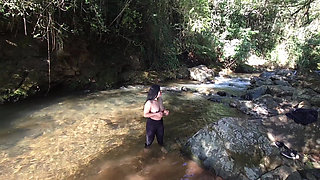 FINAL PART I go out to explore nature I found a guy and I ask him to fuck my ass and he gives me a delicious fuck and his milk has a taste