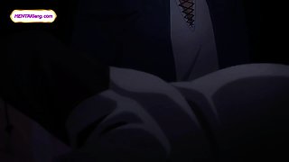 Flickering fire draws 3 shy girls closer to hot sex tonight