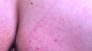 BBW Mature Rough Ass Fisted During Bus Drive