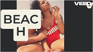 Nude Beach Lifeguard Romantic Date Public Reality Porn