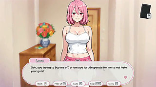 Alone with My Stepsister Taboo Hentai Game Ep.4 Step Sis Caught Naked and Dripping in the Corridor!