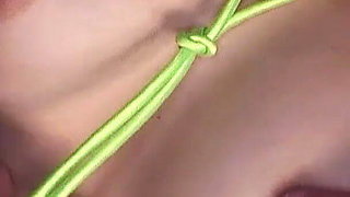 Skinny Japan teen with hairy pussy banged at party