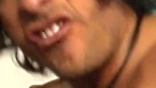 This Bitch Was Happy When This Guy Showed up to Fuck Her on the Bed.