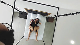 PART ONE beautiful latina loves to make love.. He gives his ass and lets it fill with milk