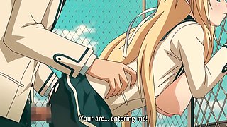 Hentai: Sexy Buxom Blonde Babe Dominates Her Submissive Partner In the Hottest Way