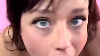 Petite small tit babe with perfect pussy masturbates