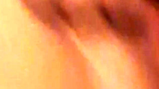 Husband Fingers Wife's Asshole While She Rubs Her Clit