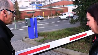 Ugly old man seeks German teen 18 and fucks her