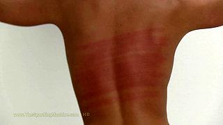 Victoriaa2 Spanking Machine - Bare Back Whipping
