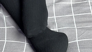 Just You and Mistress in Long Black Socks