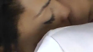 Lesbian Hot Kisses with Giant Dominatrix