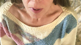 Goode Girl Nylonplay with Hubby's Cock and Balls