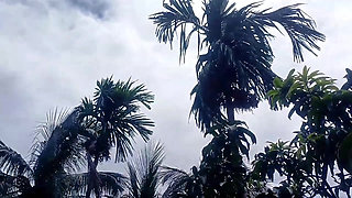 Outdor video.I met a girl in an auto and took her home to work at a beauty parlor and fucked her.