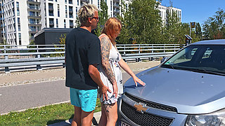 My Car Broke Down. a Stranger Fixed It in Exchange for a Blowjob and Sex.