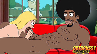 Black Plumber Fucks Married Housewife Behind Her Cuckold Husband's Back
