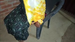 Hot Indian Bhabhi with Big Round Ass Hardcore Fucked by Jija - Anal, Doggy, Creampie