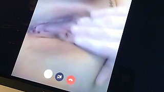 Curvy Spanish MILF gets recorded by a fan having cybersex