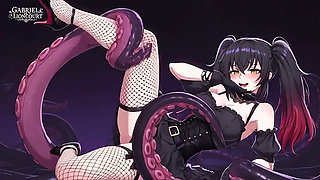 The "Thousand" Monster and Goth Girls 1  - Dark Hentai Fantasy