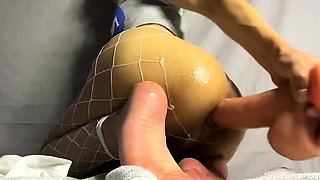 Bunnybabybutts Anal Gape And Big Dildo