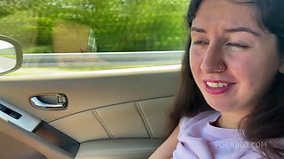 Washing My Windshield With Her Pee